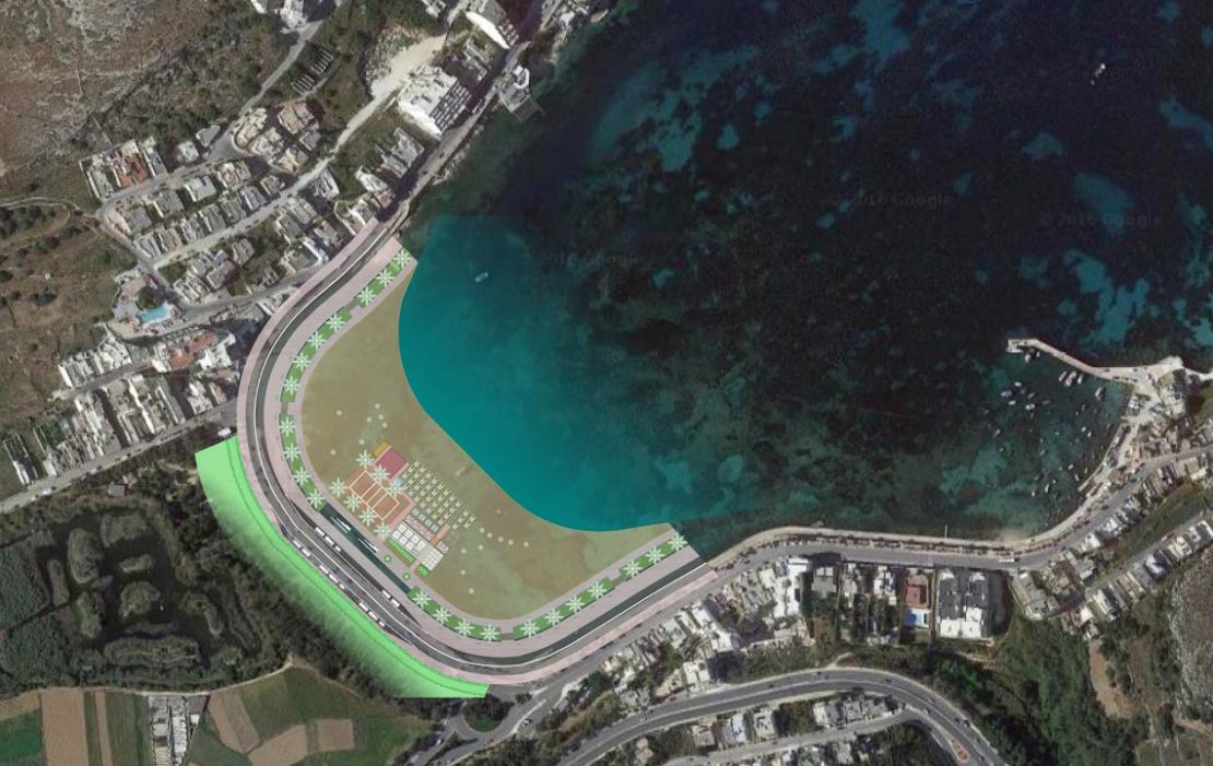 Spiaggia artificiale